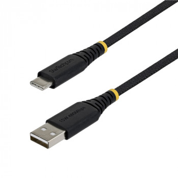 StarTech.com cavo USB 2.0 intrecciato USB-A a USB-C, 1 m, 15 W, nero
