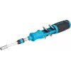 HAZET 811R-4 Cacciavite a cricchetto per inserti, blu/nero