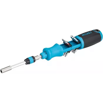 HAZET 811R-4 Cacciavite a cricchetto per inserti, blu/nero