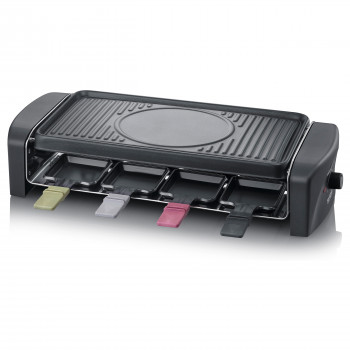 Severin Raclette Grill (RG 9646), nero, 1400 W