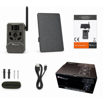 Orllo Huntercam 6 SIM 4G fototrappola con pannello solare