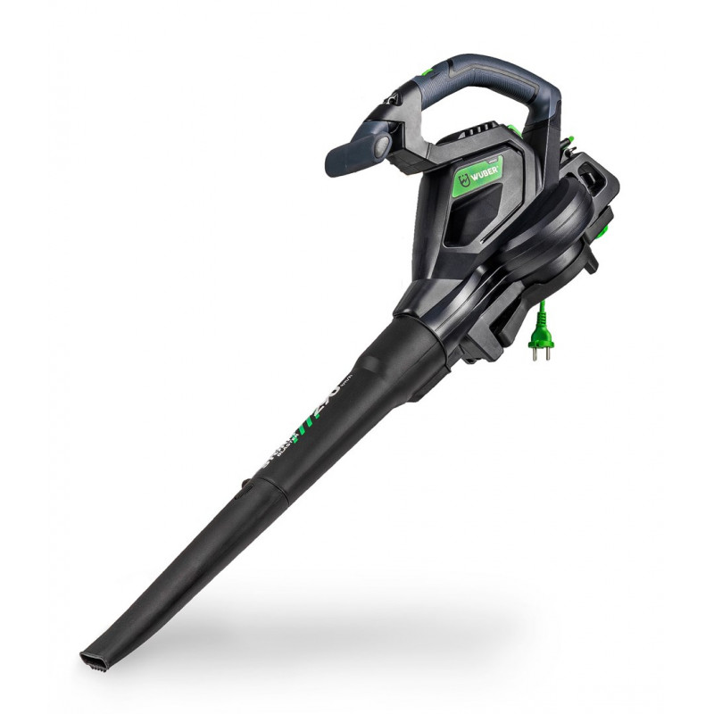Wuber W43422 Soffiatore elettrico per foglie con trituratore, 3000 W, 15:1