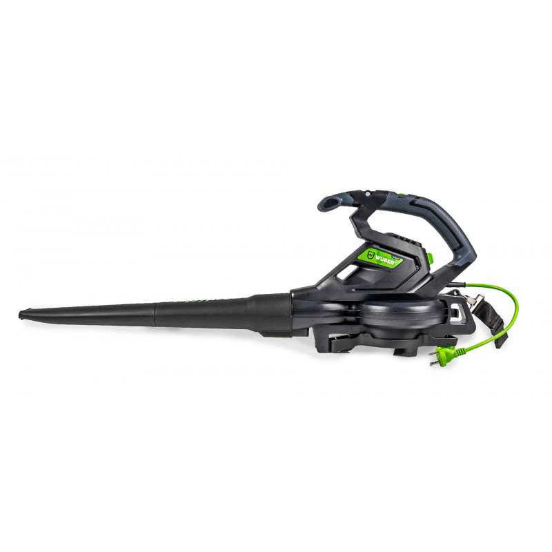 Wuber W43422 Soffiatore elettrico per foglie con trituratore, 3000 W, 15:1