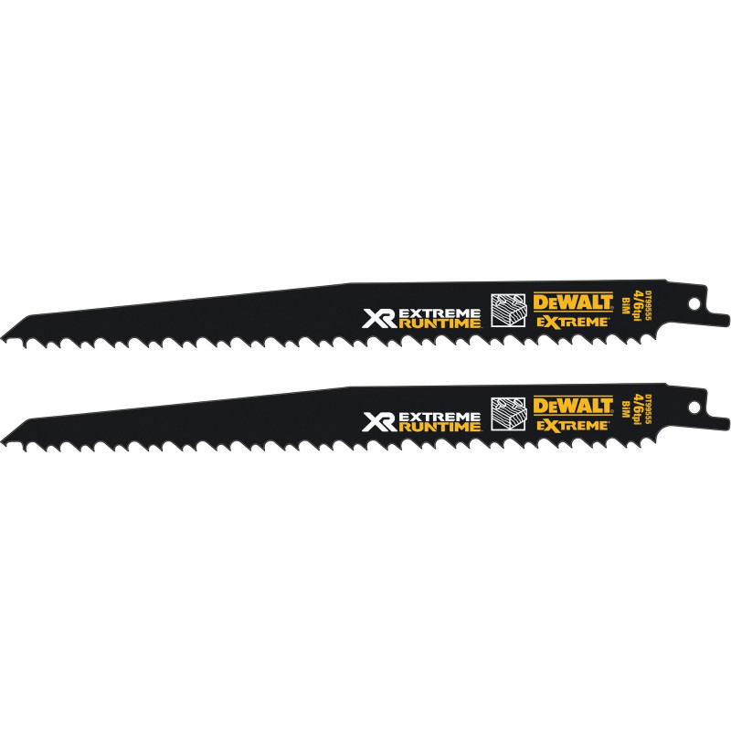 DeWalt Extreme Runtime DT99550-QZ Set lame per sega a gattuccio, 13 pezzi, 152-230 mm