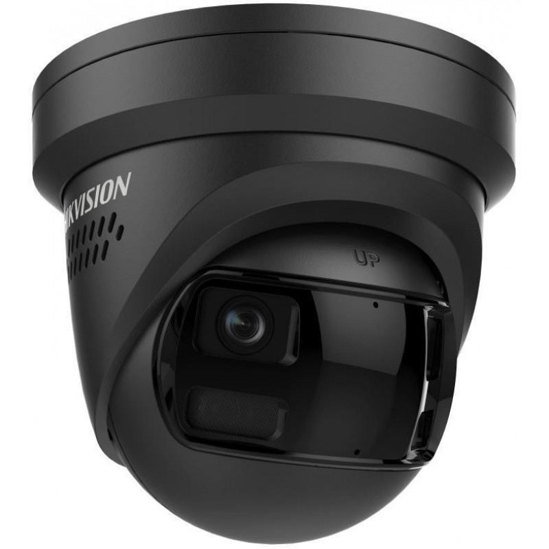 Hikvision DS-2CD2383G2P-LISU/SL Telecamera IP dome panoramica 8 MP, 180°, nero