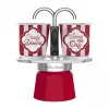 Bialetti Mini Express Set caffettiera Moka con 2 tazze (5461)