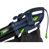 Wuber W43420 Soffiatore elettrico per foglie con trituratore, 3000 W, 10:1