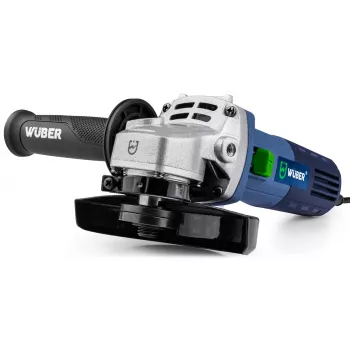 Wuber W27477 Smerigliatrice angolare, 125 mm, 850 W, con 10 dischi