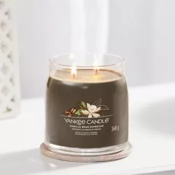 Yankee Candle Vanilla Bean Espresso Candela profumata media (1701388E)