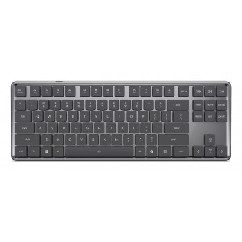 Lenovo Tastiera meccanica wireless multi-mode 8000, layout tedesco, grigio