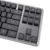 Lenovo Tastiera meccanica wireless multi-mode 8000, layout tedesco, grigio