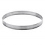 De Buyer Anello rotondo perforato per crostata in acciaio inox, 18,5 cm (3099.07)