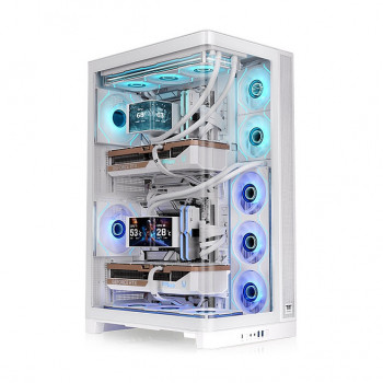 Thermaltake CAPO X Snow Case per PC Full Tower, bianco
