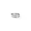De Buyer Anello rotondo perforato in acciaio inox per crostata, 6,5 cm (3099.02)