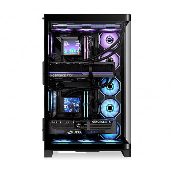 Thermaltake CAPO X Case per PC Full Tower, nero