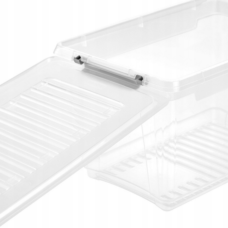 keeeper Leonie Clip-Box con coperchio, 5,4 L, trasparente (1115700100000)