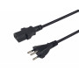 Equip Cavo di alimentazione Swiss T12 a IEC C13, 1,8 m, nero, PVC