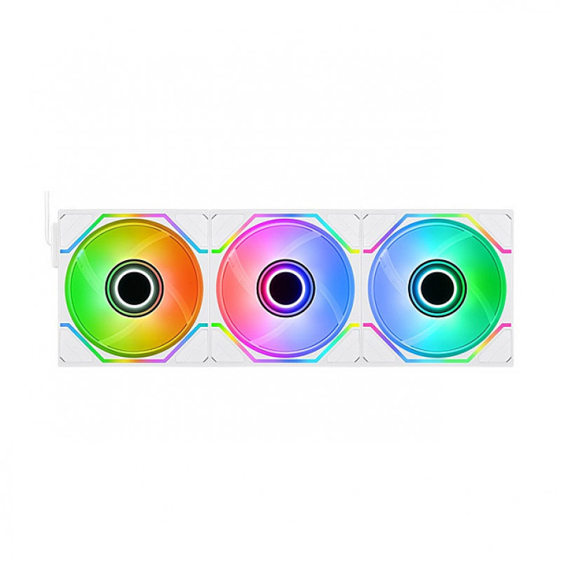 Thermaltake SWAFAN 120 EX INFINITY ARGB Sync Snow Ventola per case 120 mm, bianco