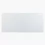 Arozzi Tappetino mouse XL Zona 90x42 cm bianco puro