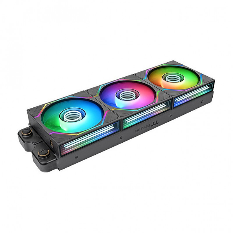 Thermaltake SWAFAN INFINITY EX14 ARGB Sync Ventola per case 140 mm, nero, confezione da 3