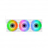 Thermaltake SWAFAN INFINITY EX14 ARGB Sync Ventola per case 140 mm, bianco, confezione da 3