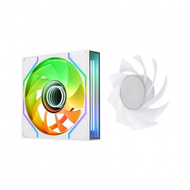 Thermaltake SWAFAN INFINITY EX14 ARGB Sync Ventola per case 140 mm, bianco, confezione da 3
