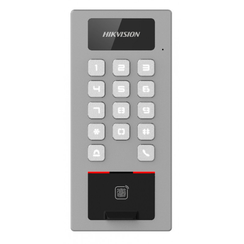 Hikvision DS-K1T502DBFWX lettore controllo accessi grigio