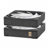 Thermaltake CT140 EX INFINITY ARGB Sync ventola per case 140 mm, nero, confezione da 3