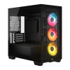 Corsair 2800X RS-R ARGB case per computer Micro-ATX con vetro panoramico, nero