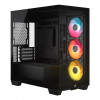 Corsair 2800X RS-R ARGB case per computer Micro-ATX con vetro panoramico, nero