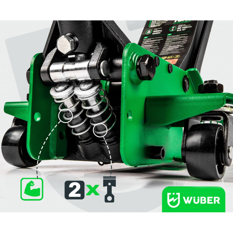 WUBER W22022 cric a pantografo 3T, 85-430 mm