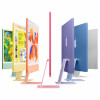 Apple iMac 23,5 pollici M4 CPU 10-Core GPU 10-Core 24GB 1TB SSD vetro standard - argento, Gigabit Ethernet, Magic Mouse, Magic Keyboard con Touch ID (tedesco)