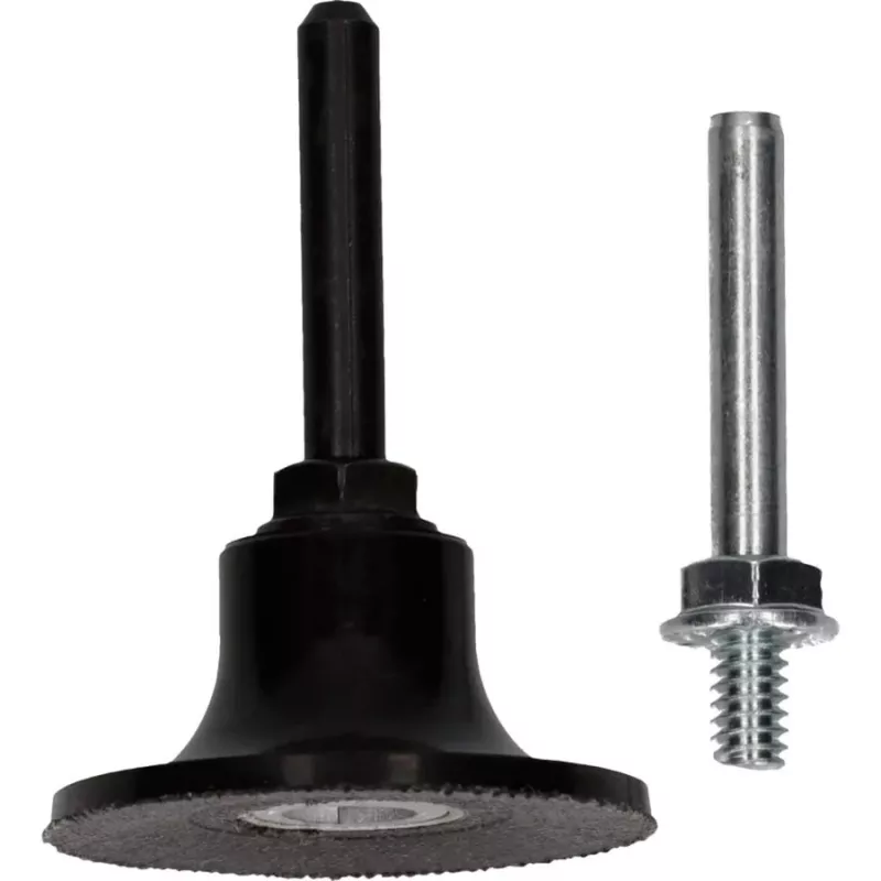 Bosch 2608000857 platorello, 50 mm, Quick Lock, nero (per GWG 12V-50 S Professional)