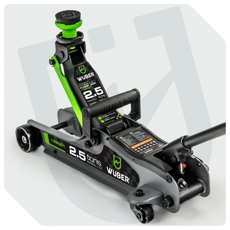 WUBER W22001 cric a pantografo 2,5 t, 90-360 mm