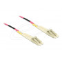 Delock 80156 Cavo in fibra ottica LC Duplex-LC Duplex Multimode OM4, 75 m