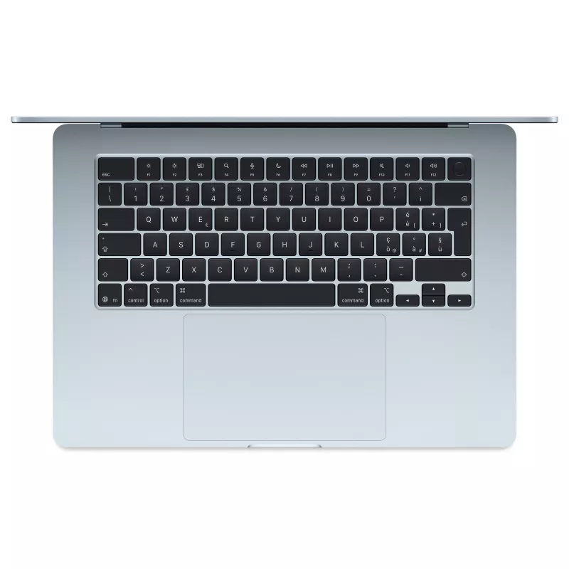 Apple MacBook Air 15 inch M5 CPU 10 core GPU 10 core 24GB RAM 512GB SSD – blu cielo, tastiera tedesca con Touch ID (CTO)