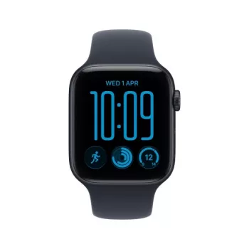 Apple Watch SE 3 GPS + Cellular 40 mm cassa in alluminio Mezzanotte con cinturino Sport blu – S/M