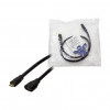 LogiLink CU0120 Cavo di prolunga USB 2.0, connettore maschio Micro-USB B su connettore femmina Micro-USB B, 0,5 m, nero
