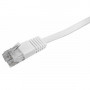 Logilink Cavo patch piatto Cat5e U/UTP RJ45, 1 m, bianco