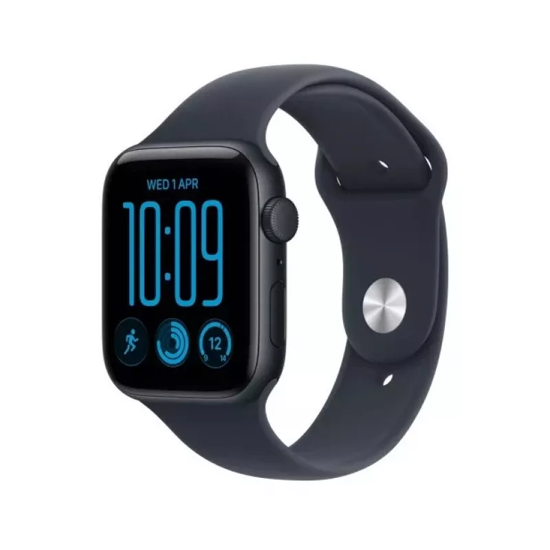Apple Watch SE 3 GPS 40 mm cassa in alluminio mezzanotte con cinturino sport blu – S/M