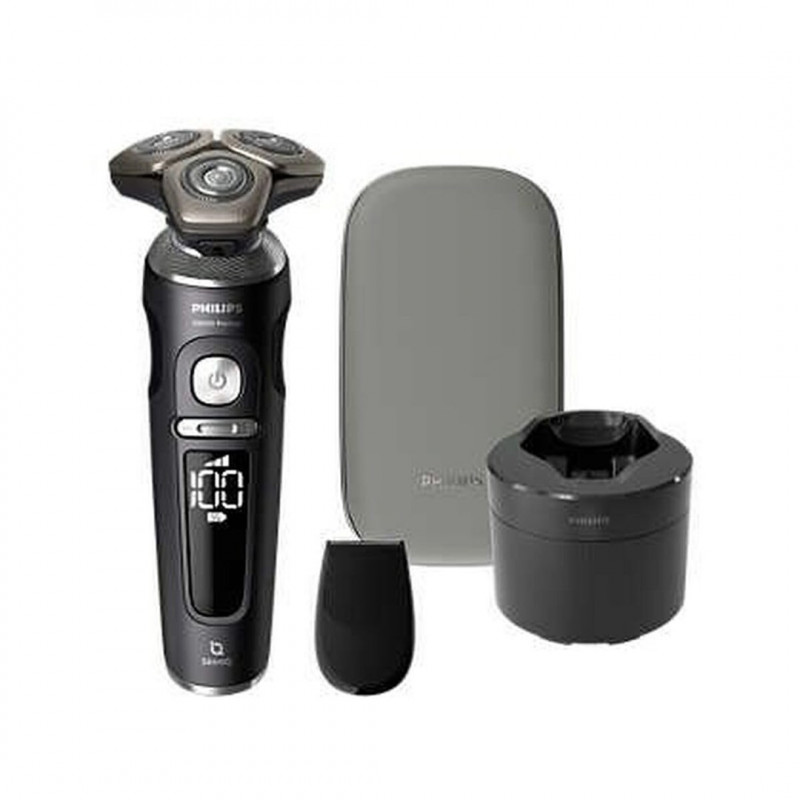 Philips S9000 Prestige SP9840/32 rasoio elettrico bagnato e asciutto, grigio