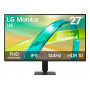 LG 27U411B-B monitor, nero