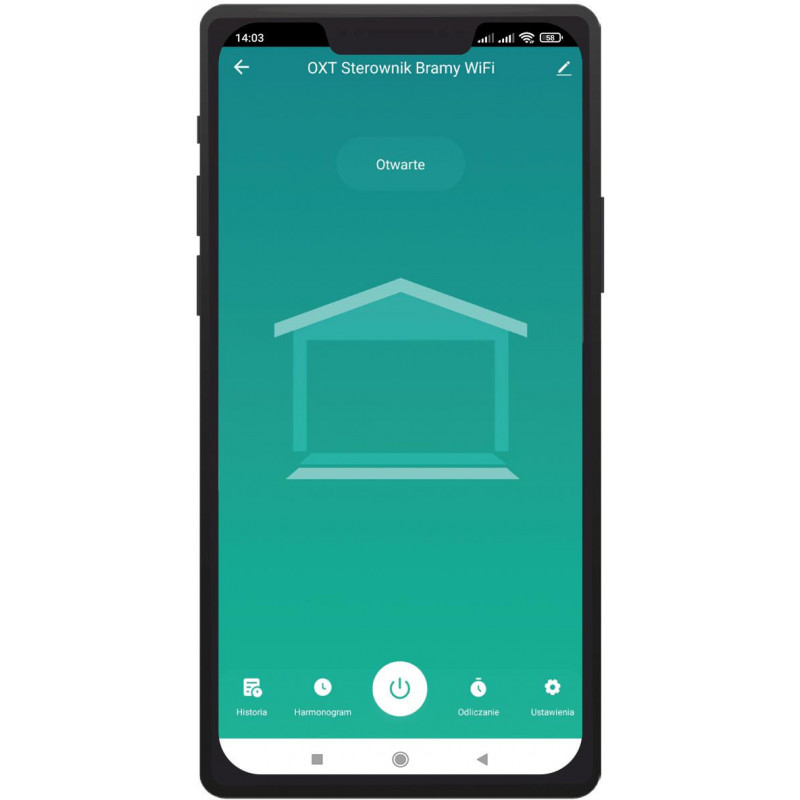 OXT T210GL modulo Wi-Fi Tuya per porta garage, senza sensore