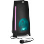 MEDION P61552 altoparlante da festa Bluetooth con microfono e radio FM, 2 x 22 W RMS, nero
