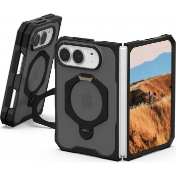 Urban Armor Gear UAG Mouve XTE 360 custodia MagSafe con kickstand per Apple iPhone Duo, cenere