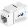 TRENDnet TC-K25C6 Jack keystone RJ45 Cat6 senza attrezzi, 90°, confezione da 25