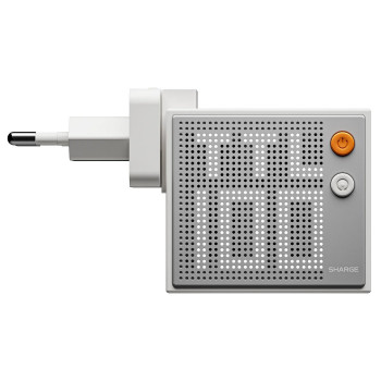 SHARGE Pixel 100 Caricabatterie GaN, 100W, 3x USB-C, 1x USB-A - bianco