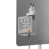 SHARGE Pixel 100 Caricabatterie GaN, 100W, 3x USB-C, 1x USB-A - bianco