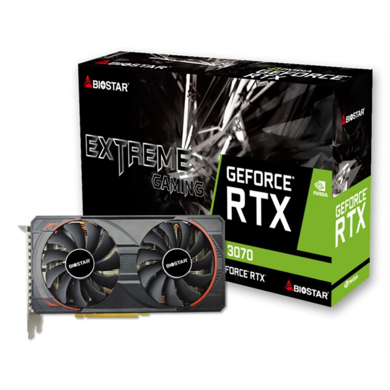 Biostar RTX 3070 8GB GDDR6 scheda grafica VN3716RM82