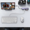 UGREEN 60515 adattatore multiporta USB-C 7-in-1, 4K HDMI, Gigabit Ethernet, 100 W PD, grigio
